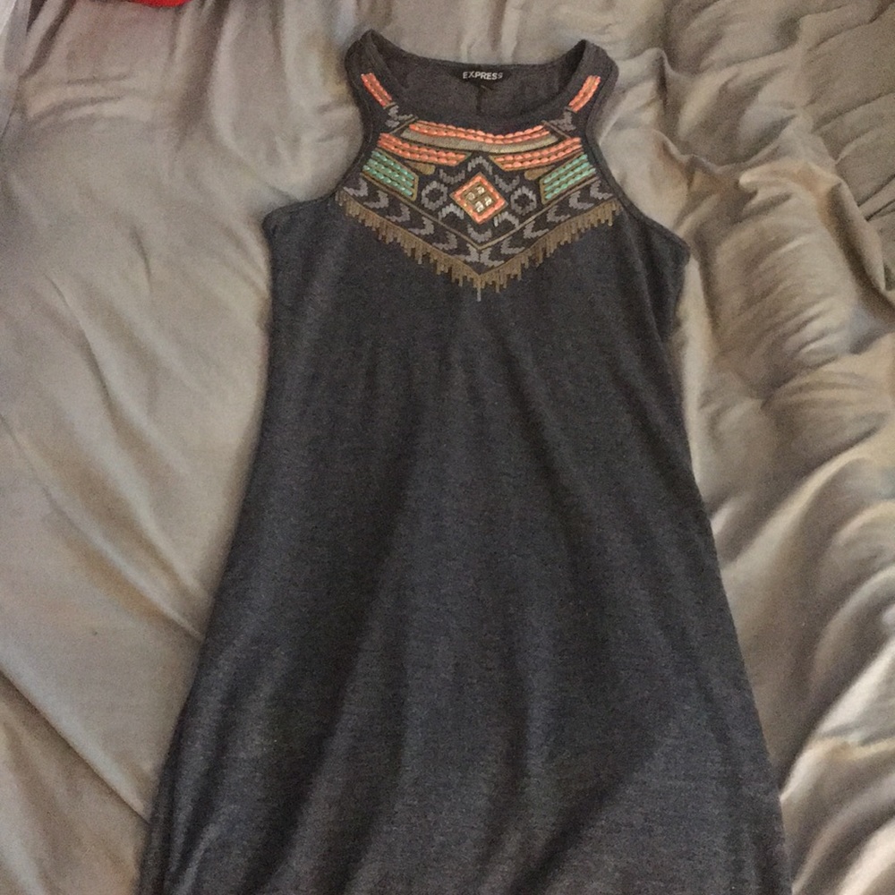 Express 3/4 Length Maxi Dress- Size Medium